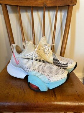 Nike Air Zoom SuperRep Women's HIIT Workout Sneakers White Glacier Ice Colorway
